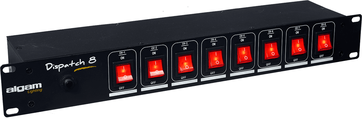 8-channel rack-mountable dispatch