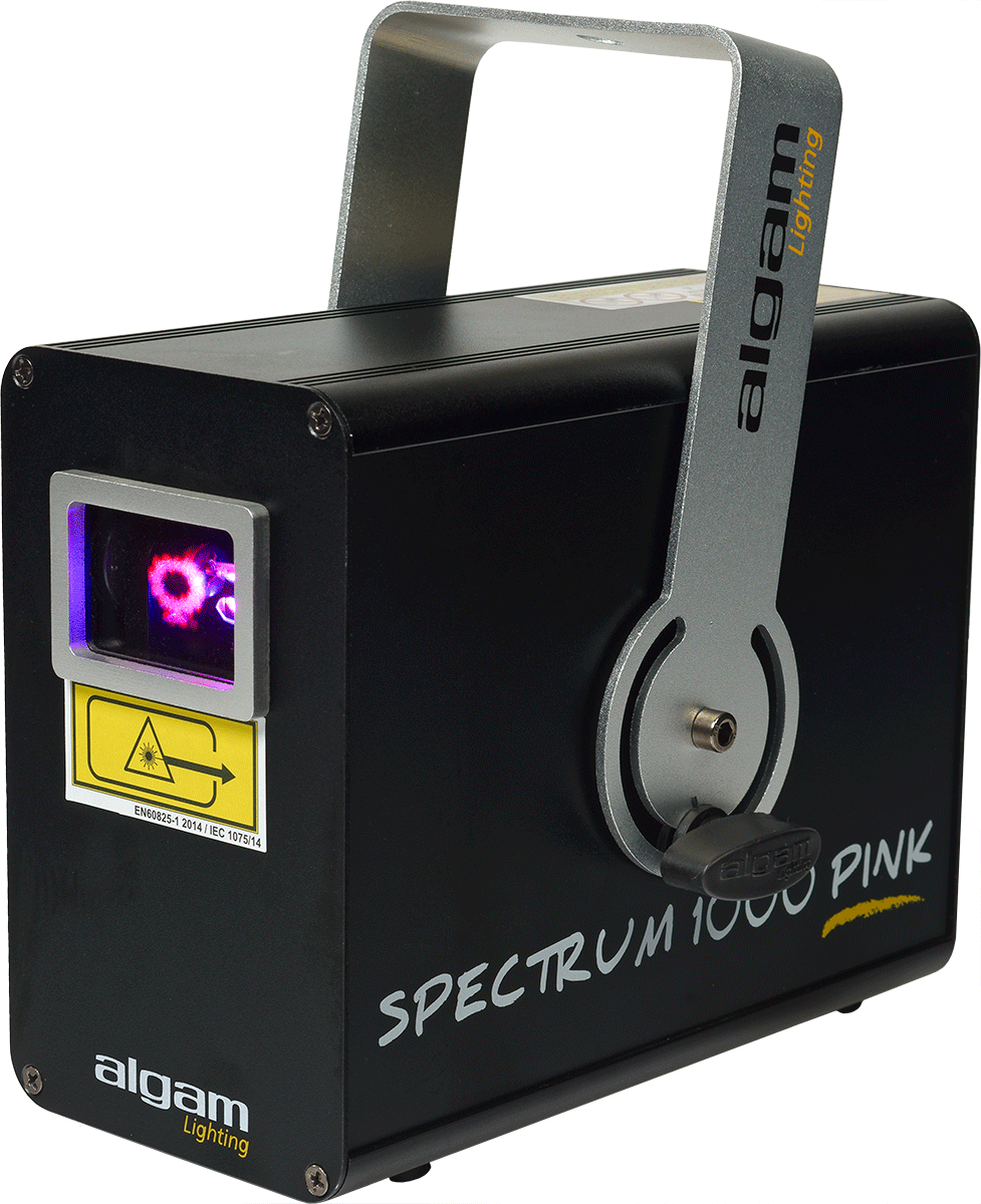 1000mw PINK animation laser