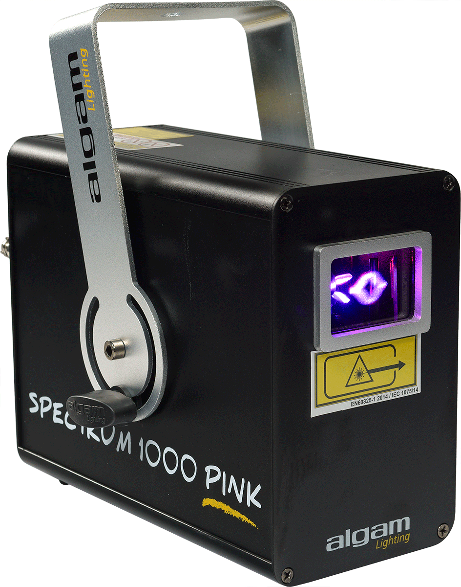1000mw PINK animation laser
