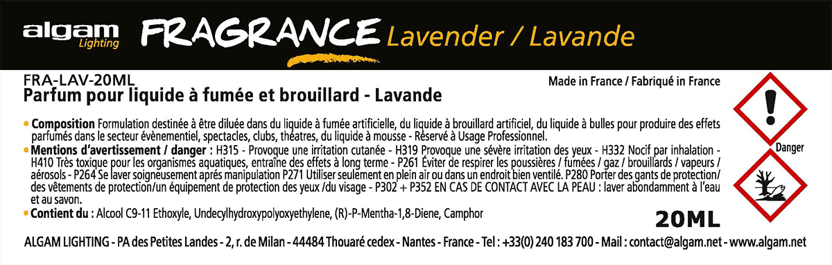 20 ML mist fragrance lavendel