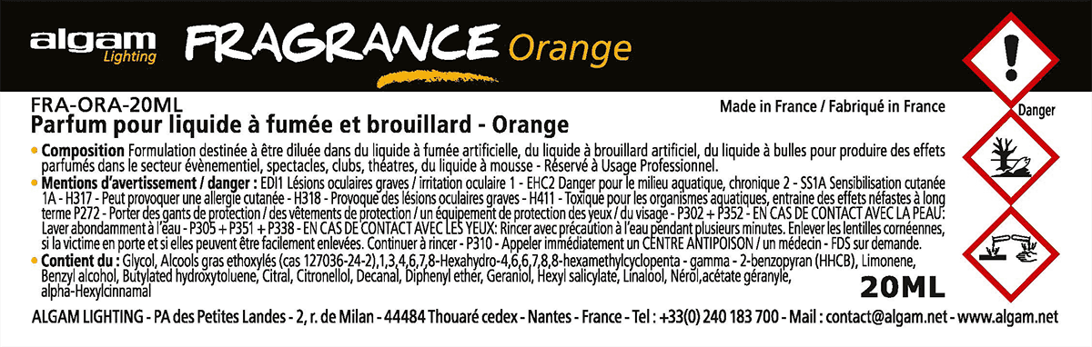 20 ML mist fragrance orange