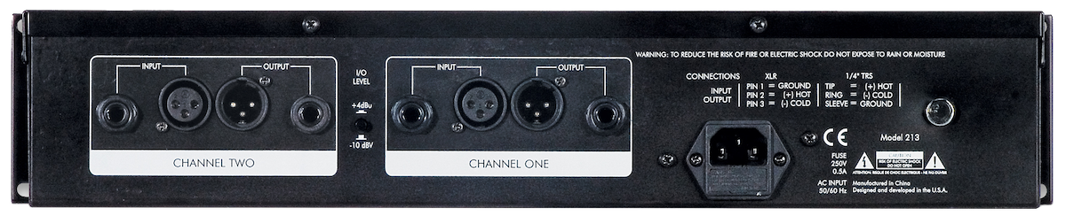 Two Channel Vactrol-based Compressor