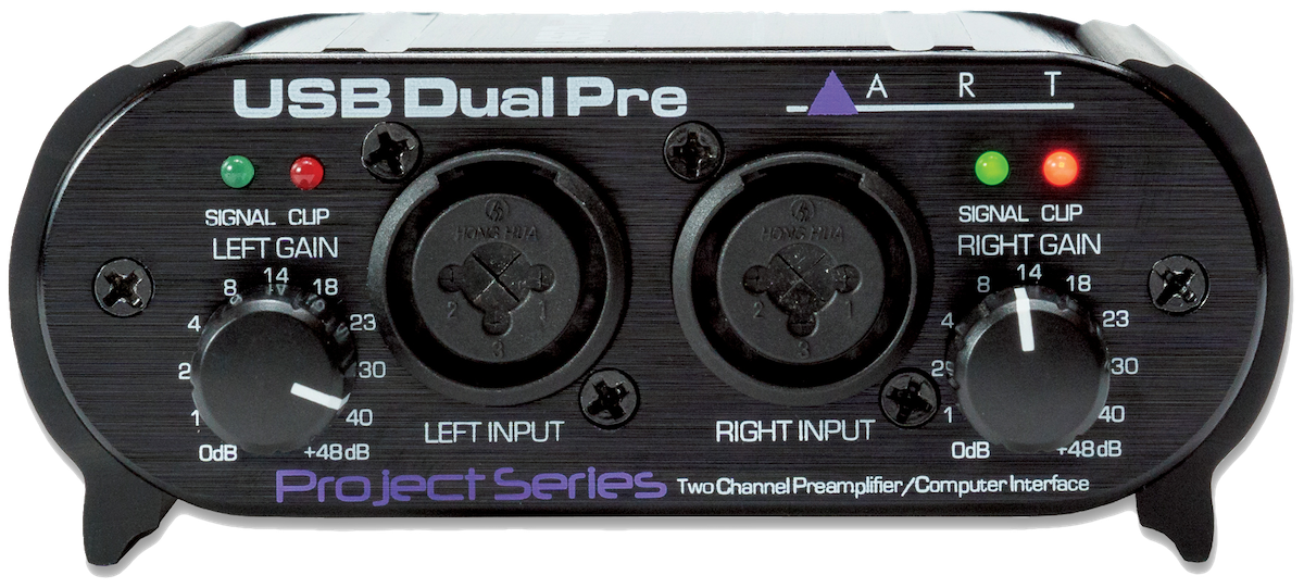 Two Channel USB Tube Preamp