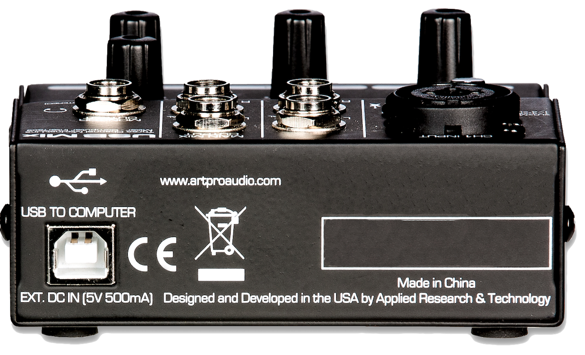 3-Channel Mixer / USB Audio Interface