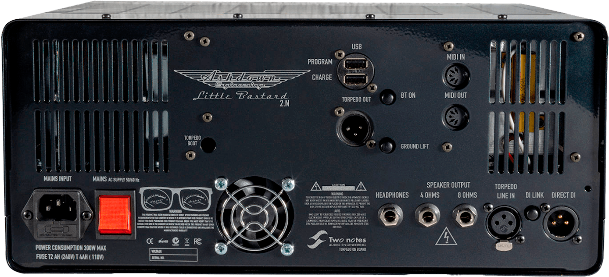 30w tube head with Two Notes Torpedo integrated