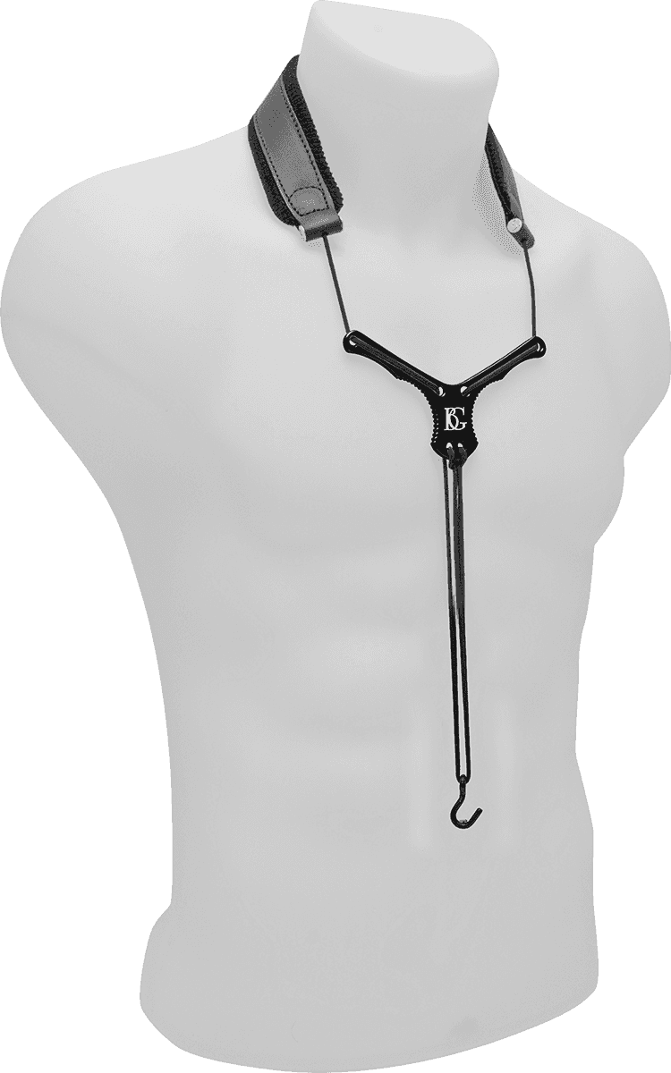 Zen leather cord for bassoon - metal hook