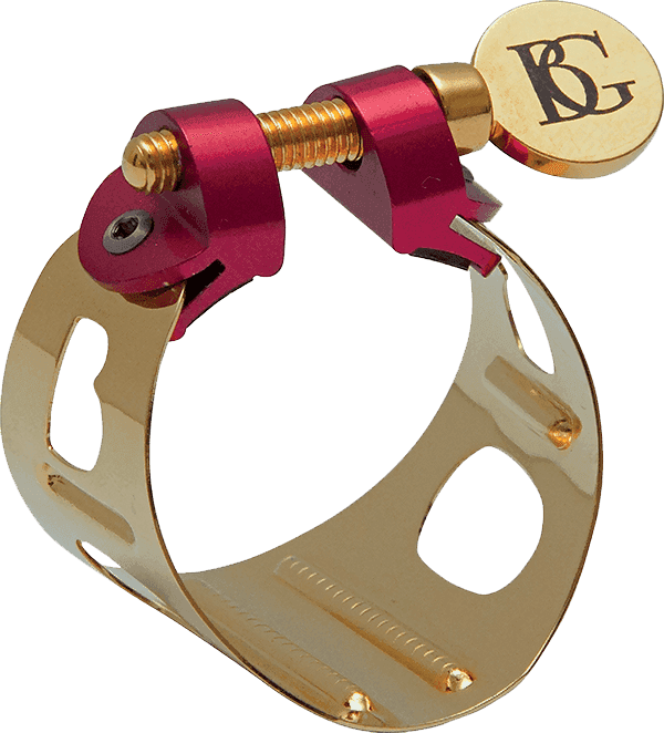Ligature Duo gold plated - Bb Clarinet/Alto sax