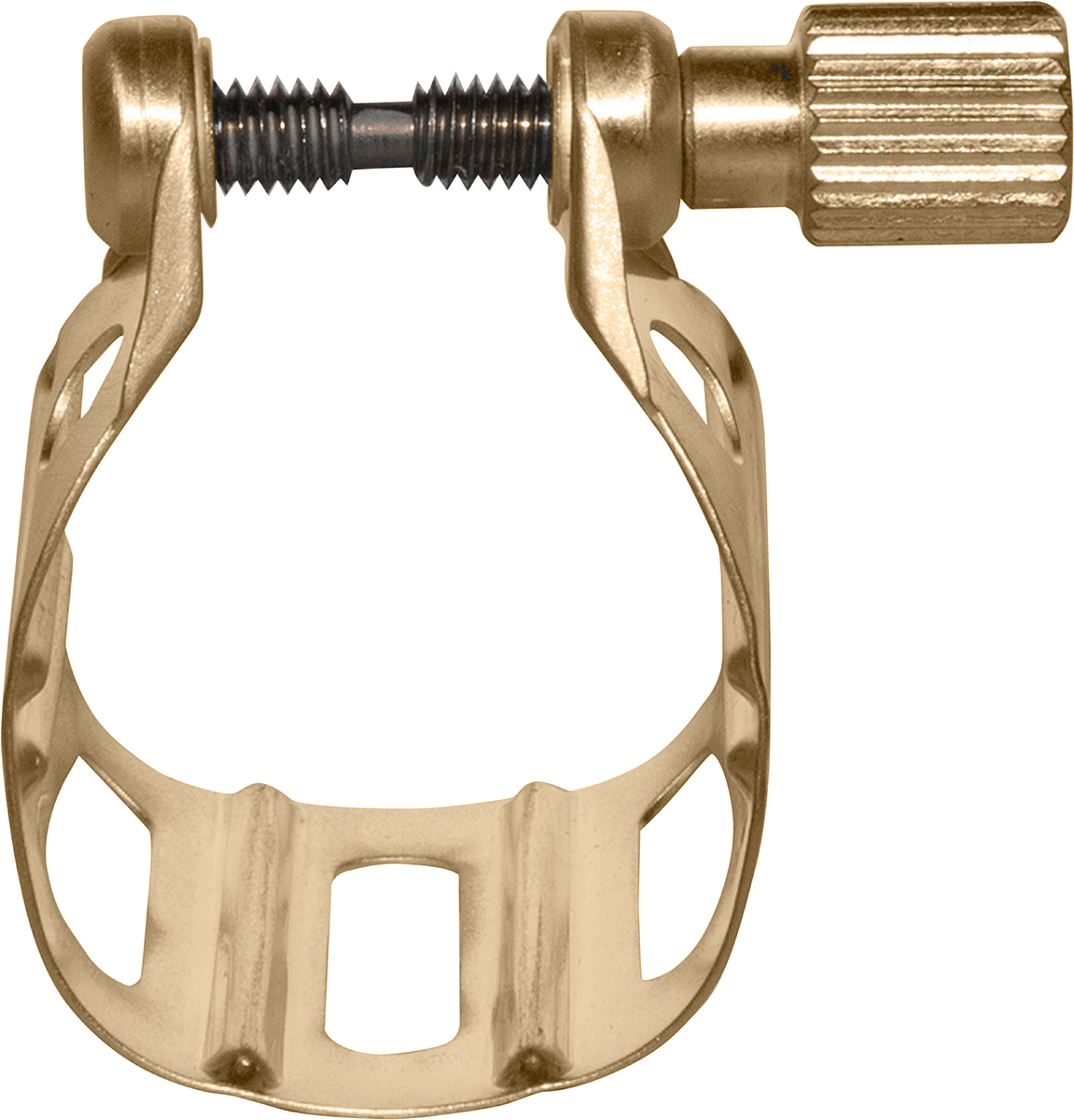 Ligature Jazz gold lacquered - Alto sax/tenor
