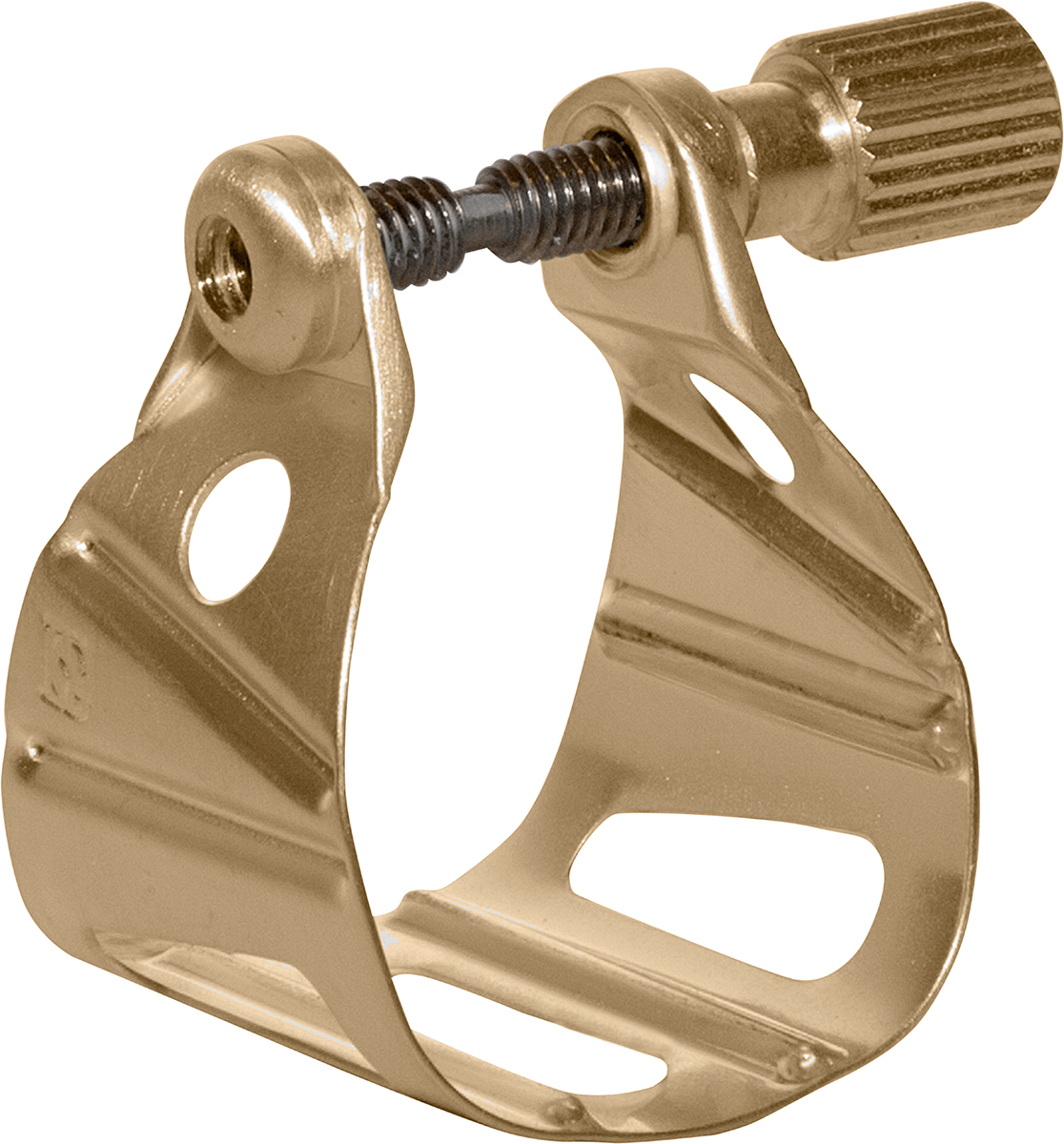 Ligature Jazz gold lacquered - Alto sax/tenor