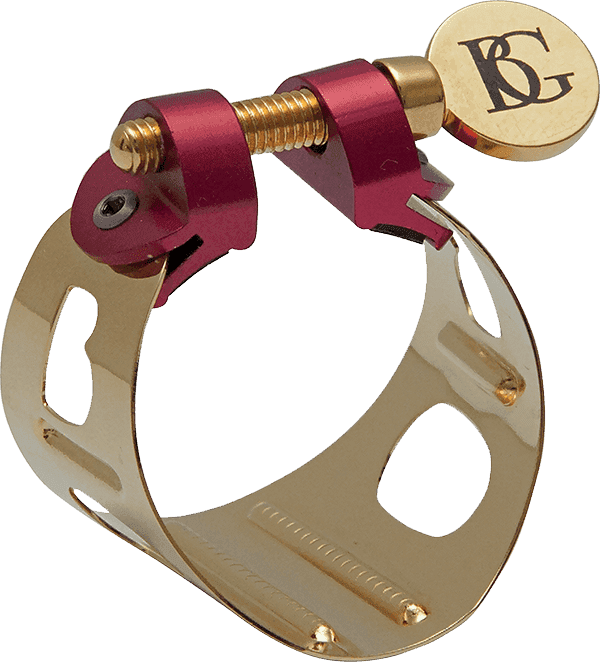 Ligature Duo gold lacquered - Tenor sax