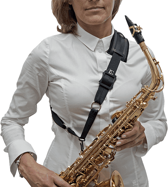 Shoulder strap for sax - metal hook - XL