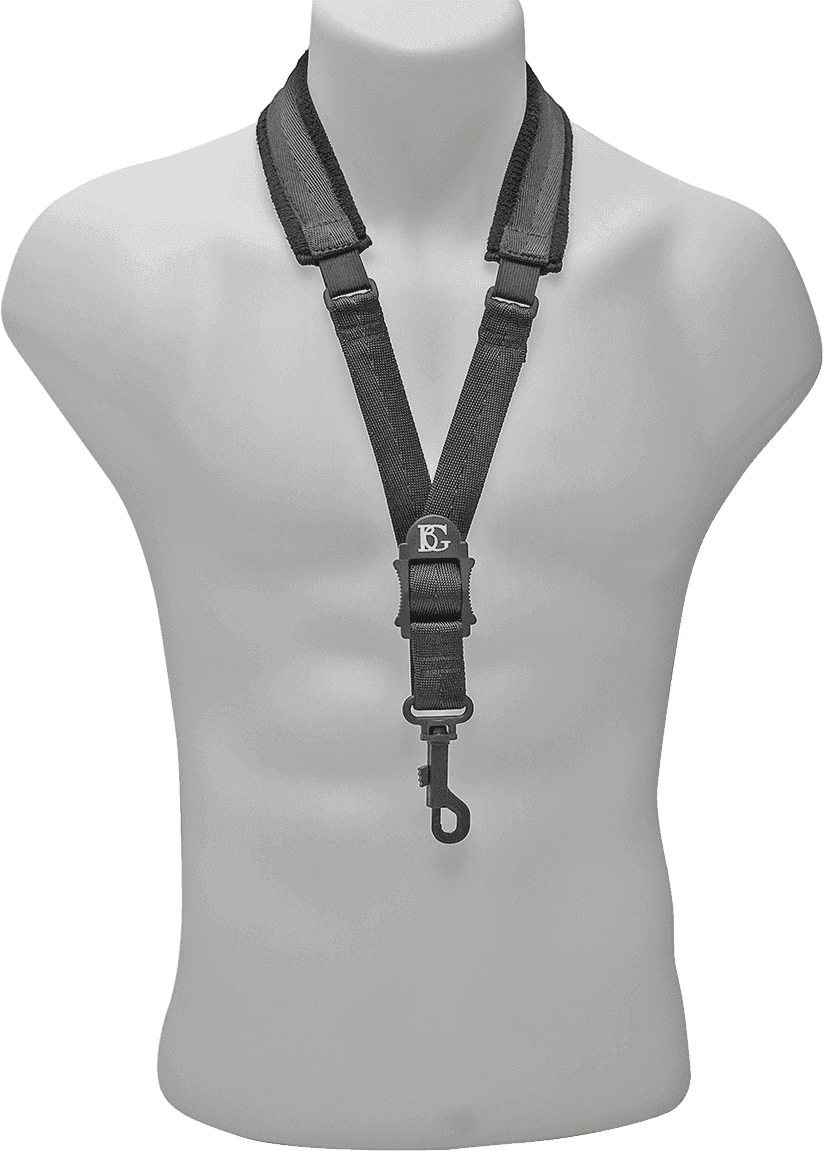 Strap comfort elastic for sax - snap hook