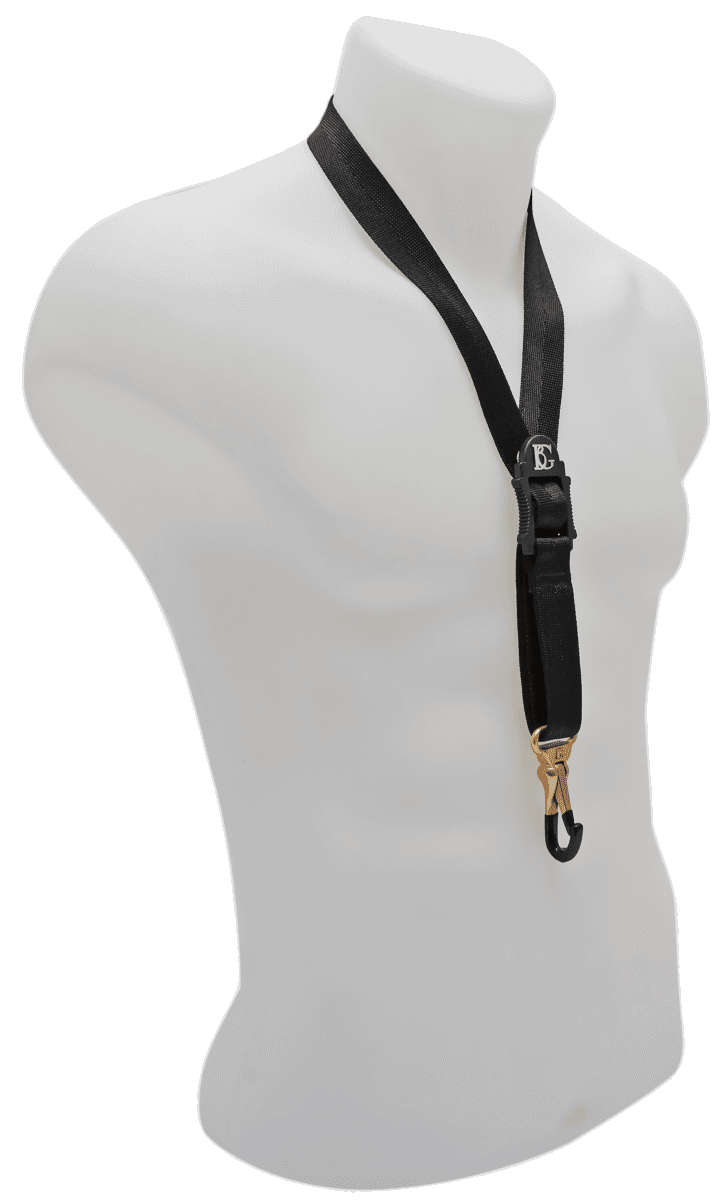 Strap standard for sax - metal snap hook