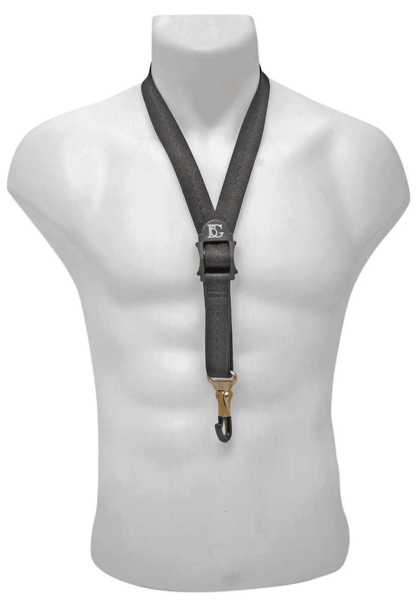 Strap standard for sax - metal snap hook