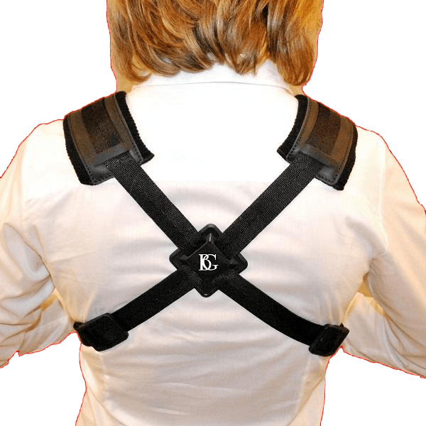 Harness comfort for sax - metal snap hook - woman