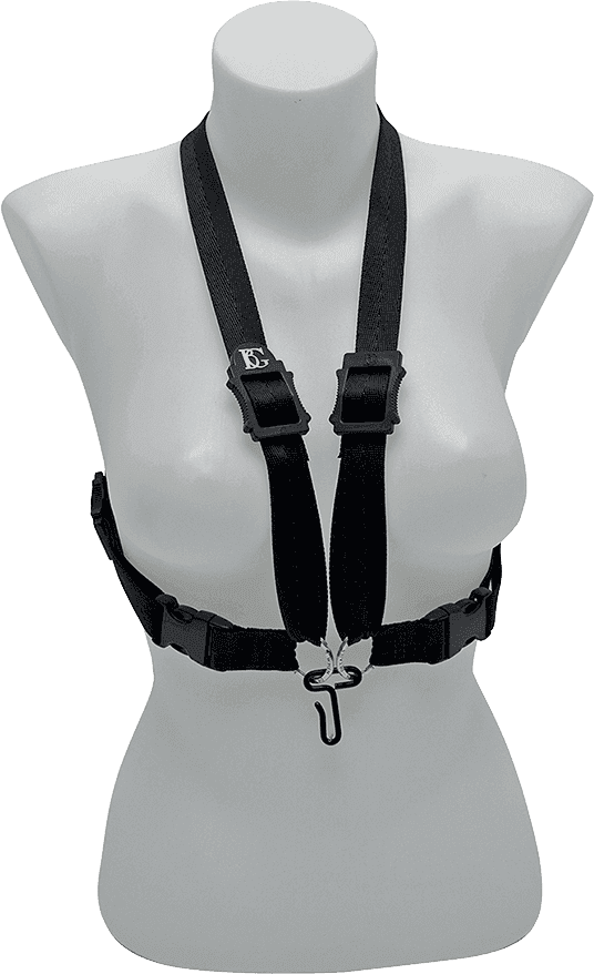 Harness for sax - metal hook - woman