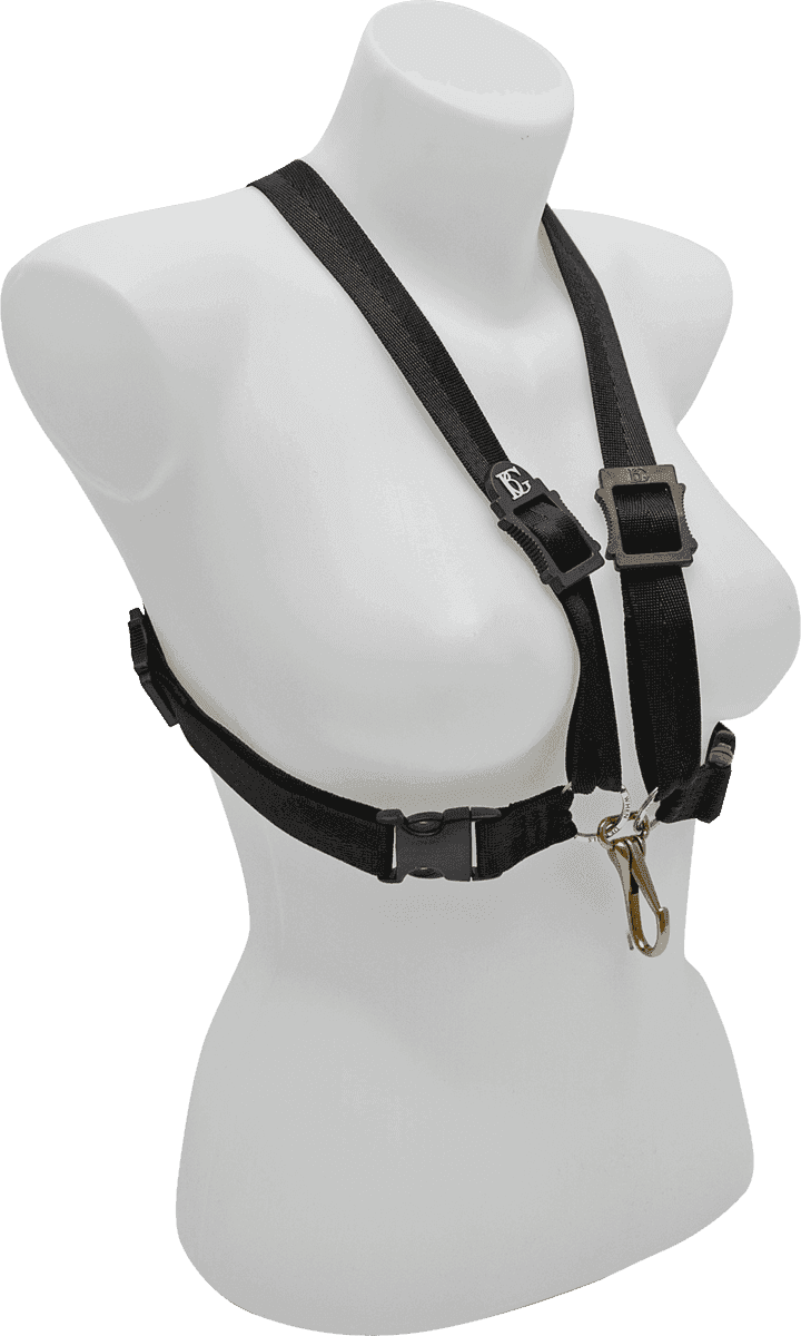 Harness for sax - metal snap hook - woman XL