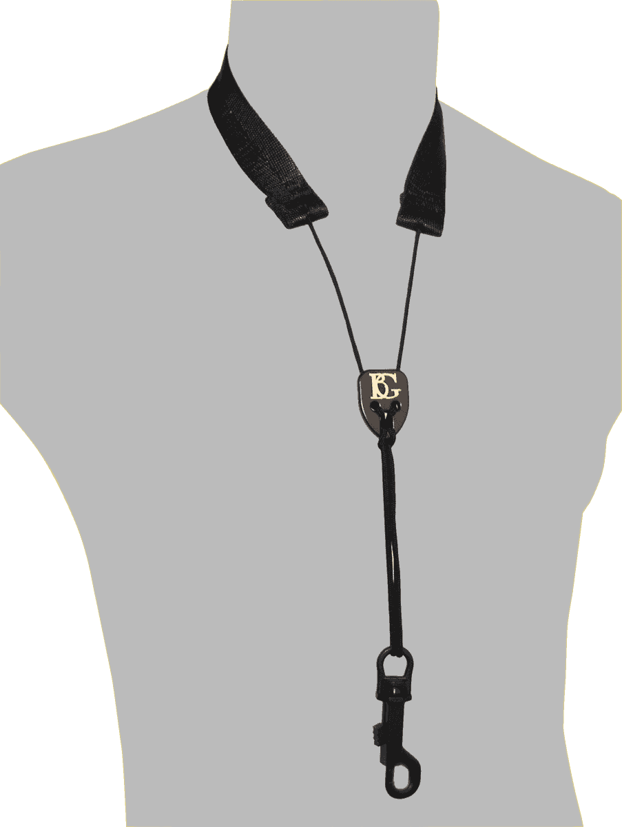 Strap Flex for sax - snap hook