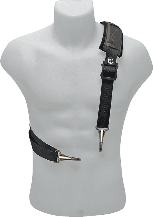 Strap for Tuba/euphonium - snap hooks metal