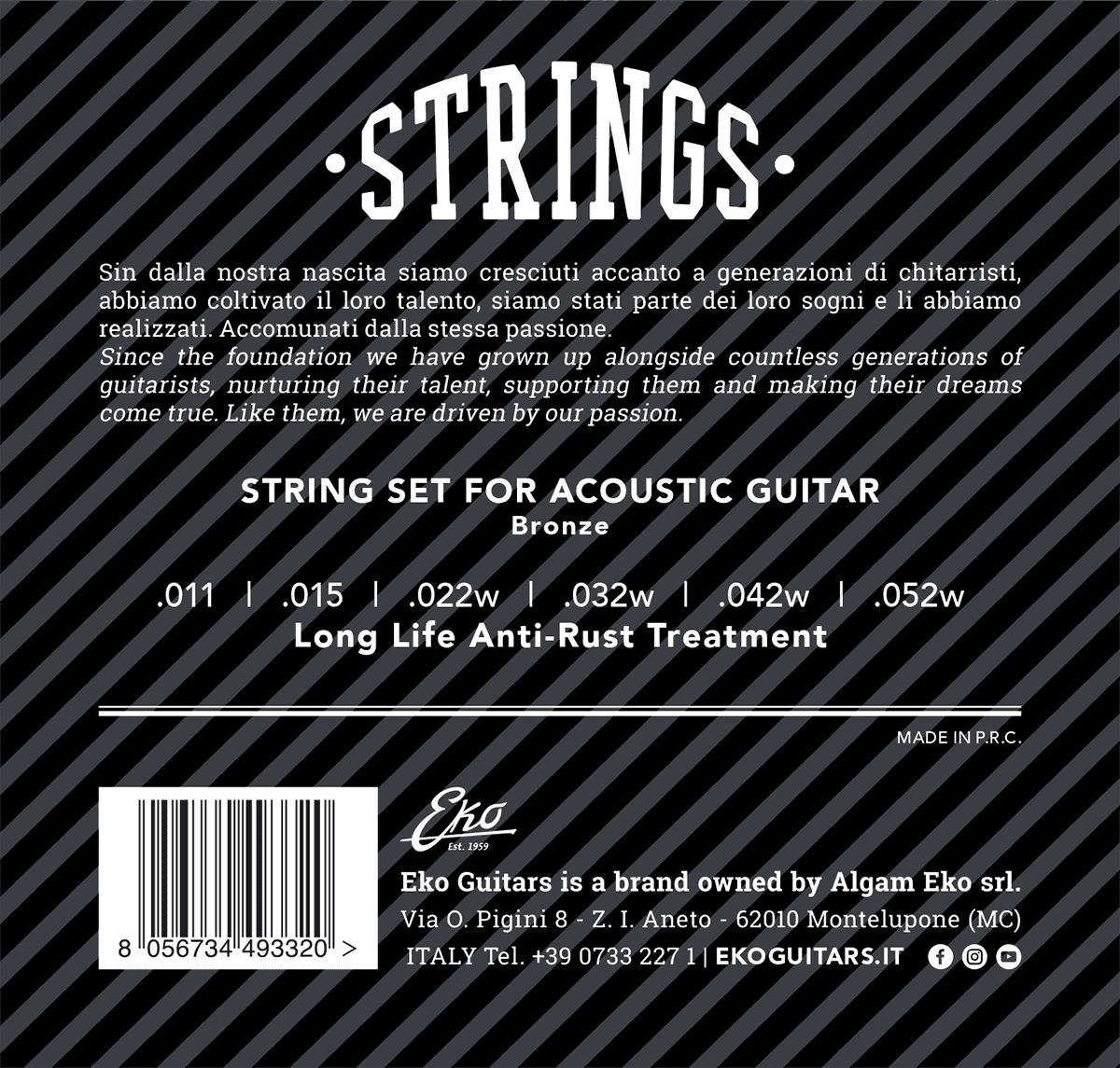 11-52 acoustic guitar strings