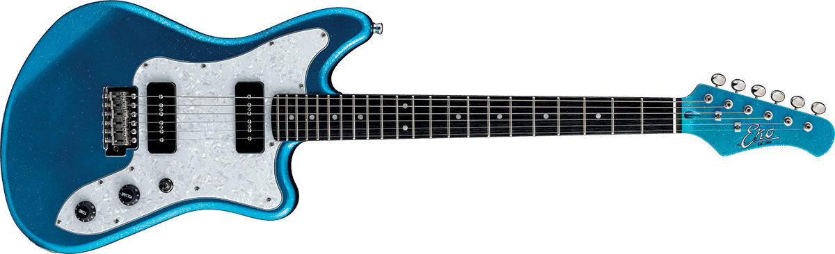 Camaro Vintage Reissue 2-P90 Blue Sparkle