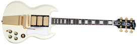 1963 Les Paul SG Custom With Maestro Vibrola (Incl. Hard Case) Classic White