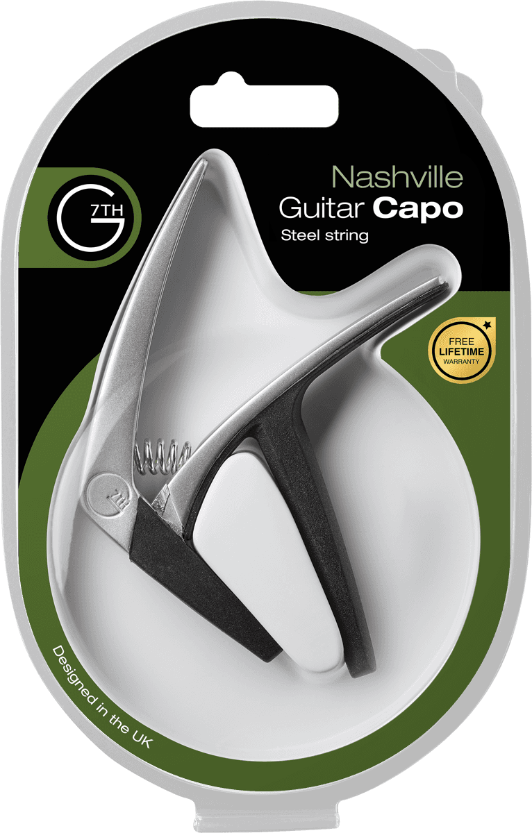 Capo Nashville 6 steel string - Silver