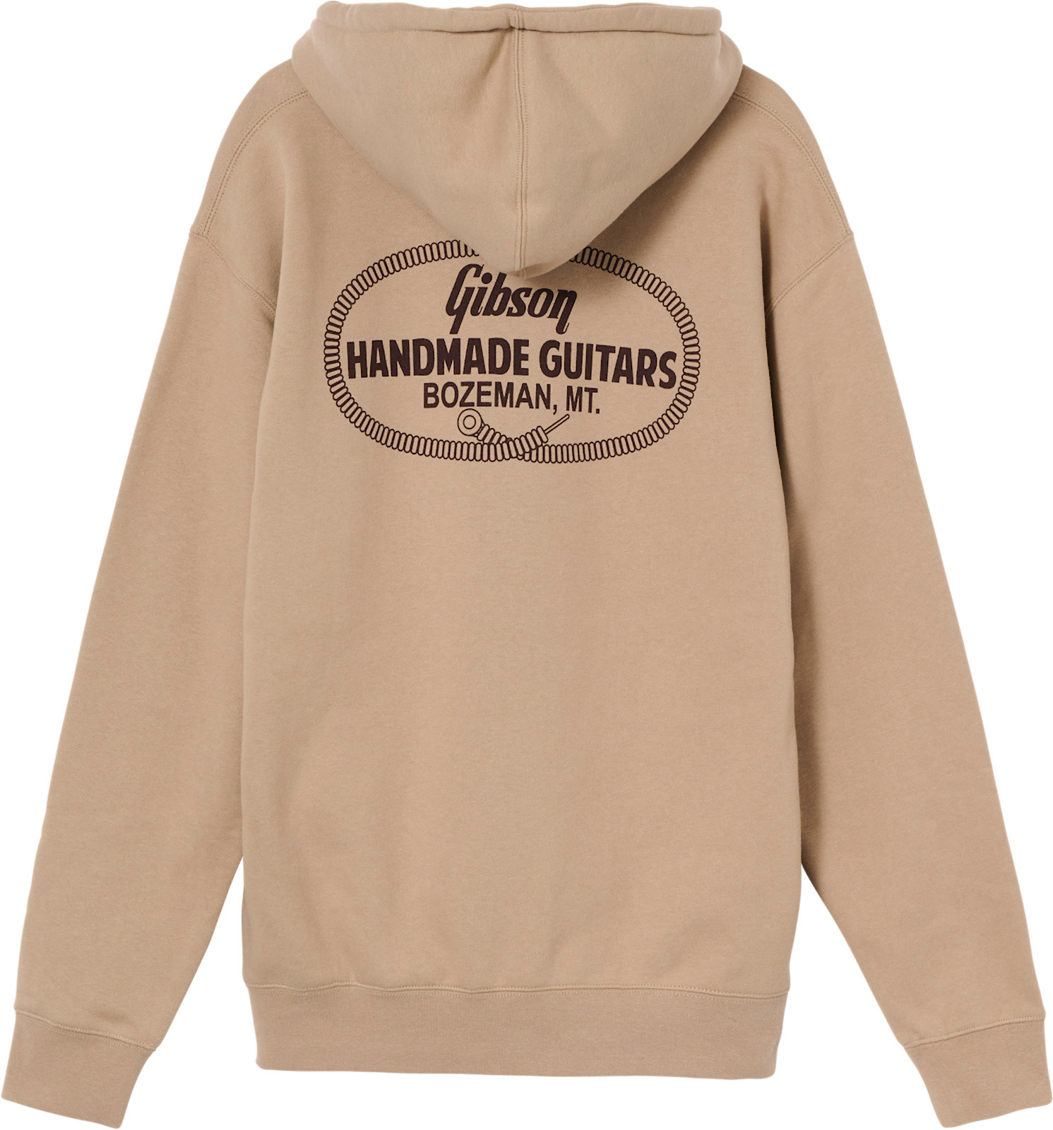 SWEAT Hoodie Handmade Guitars (Tan), 3XL