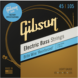 46-105 Long Scale Brite Wire Electric Bass Strings, 4-String, Roundwound Light