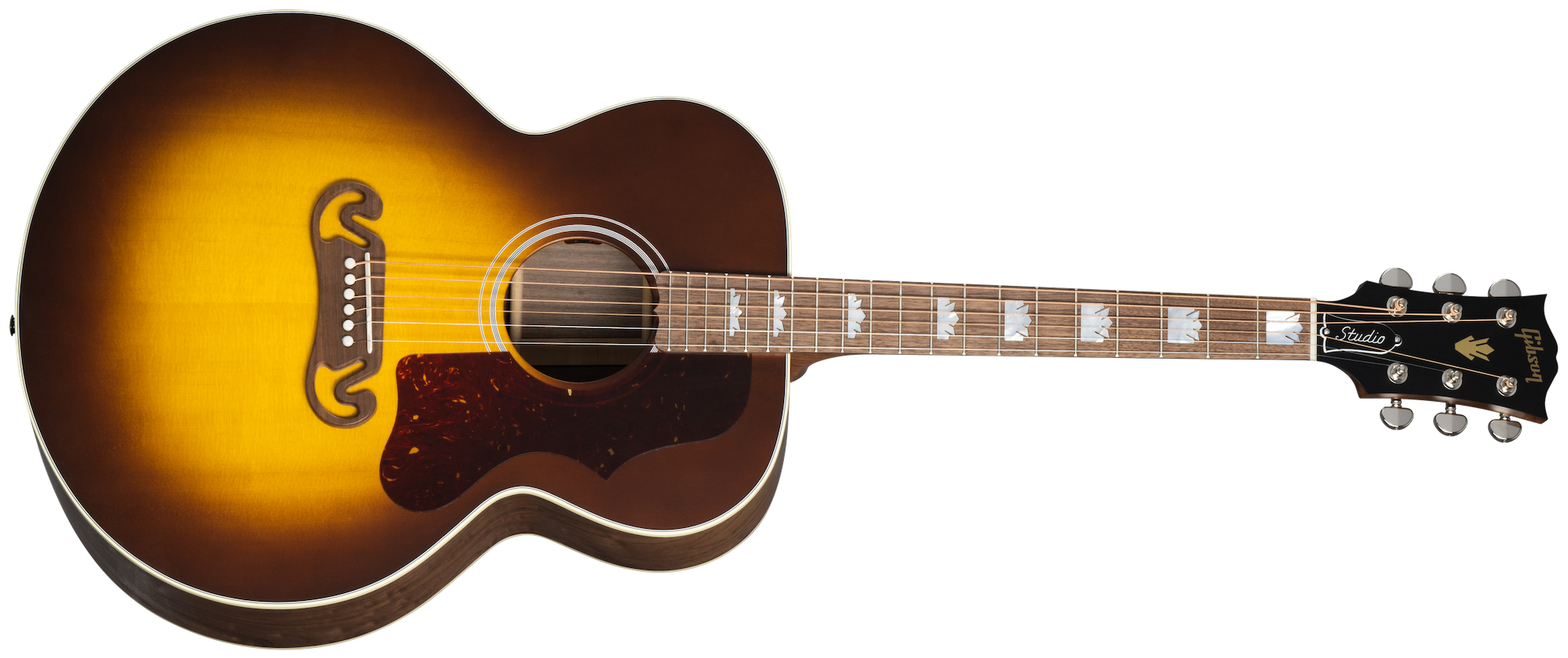 SJ-200 Studio Walnut Satin Walnut Burst