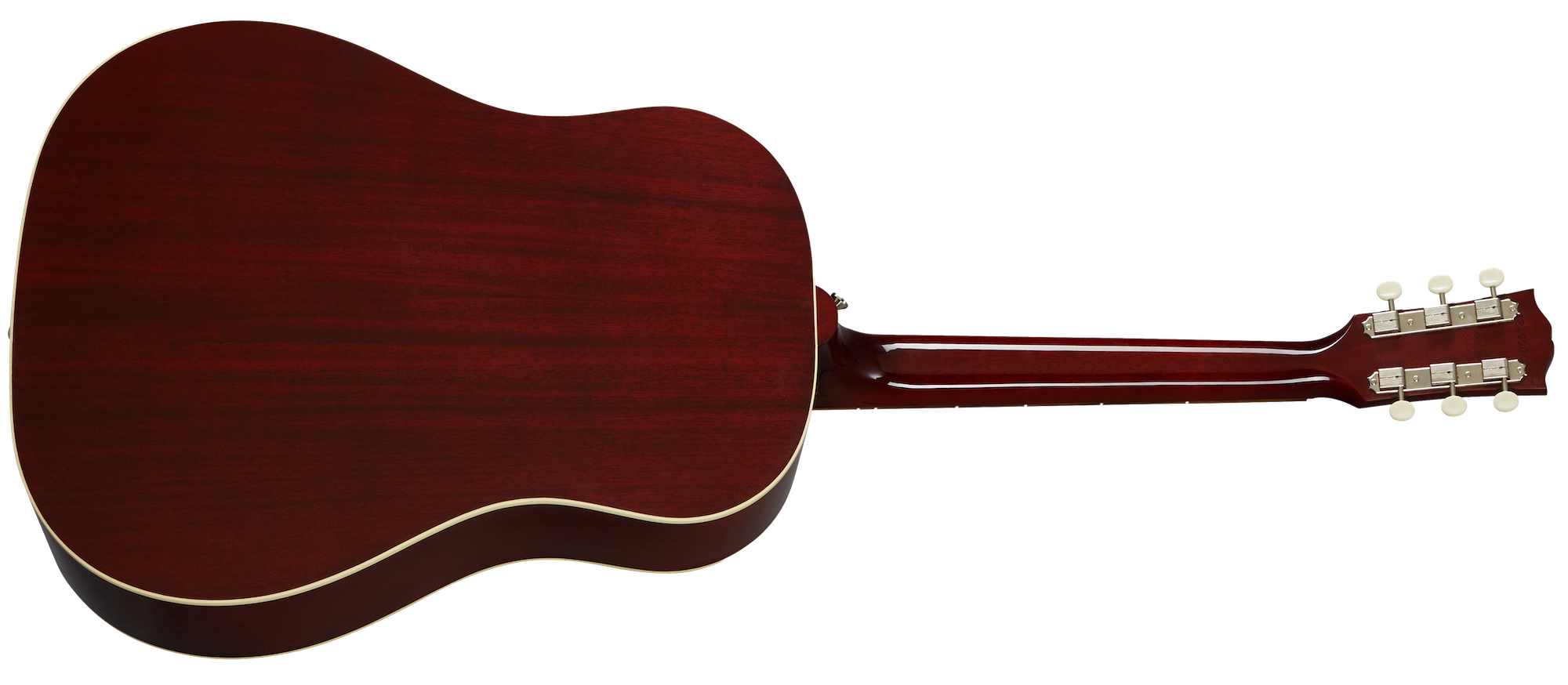 60s J-45 Original, Adj Saddle (no pickup) Wine Red