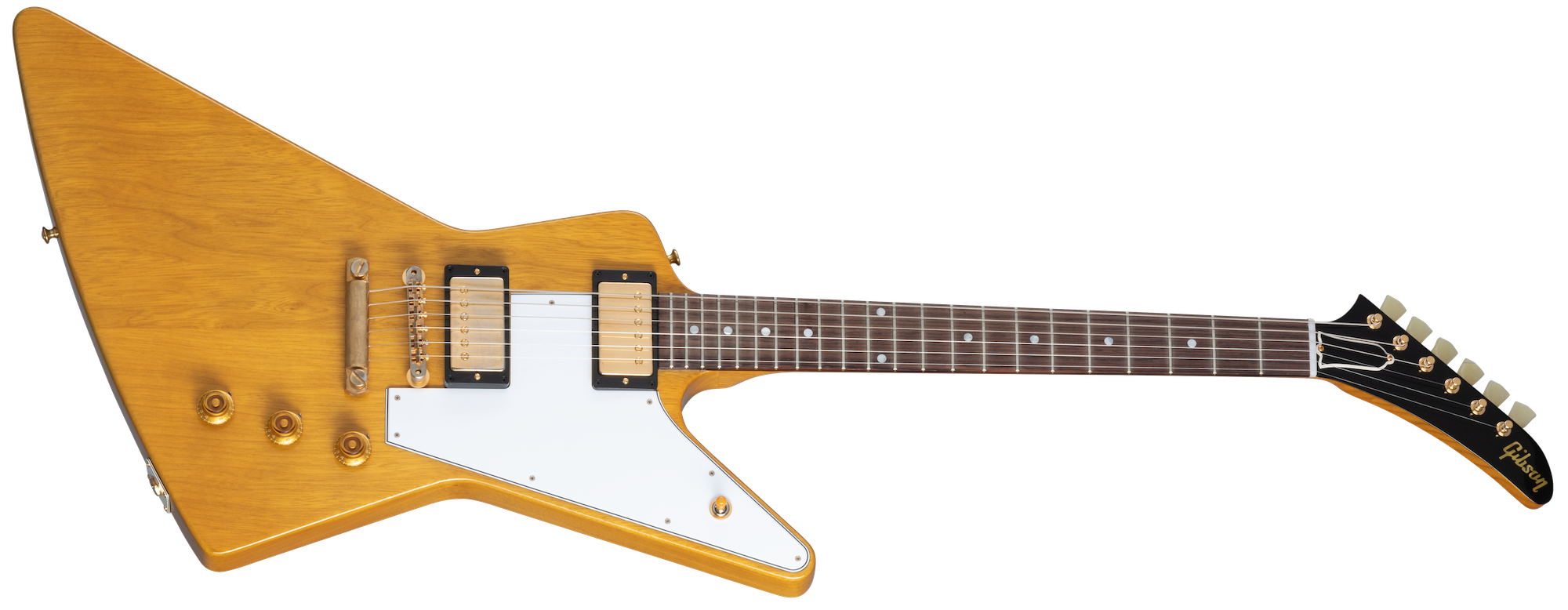 1958 Korina Explorer White Pickguard Natural