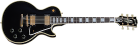 1957 Les Paul Custom Reissue 2-Pickup Ultra Light Aged Ebony