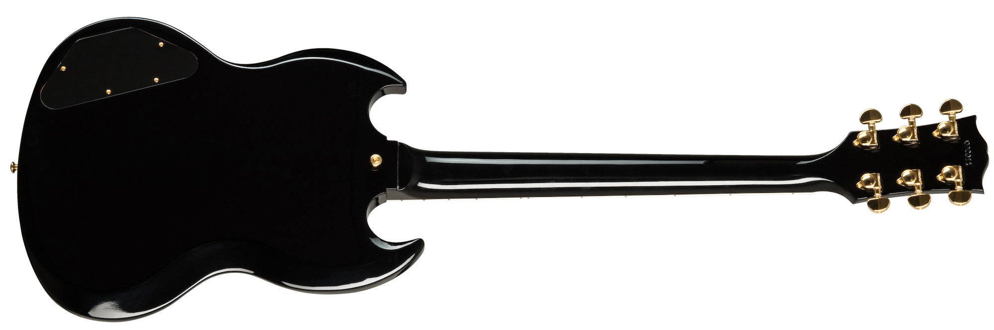 SG Custom 2-Pickup w/ Ebony Fingerboard Gloss Ebony