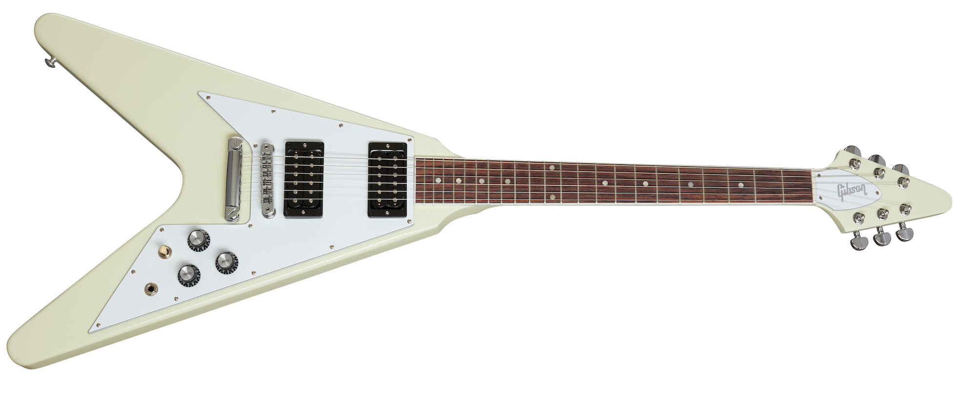 70s Flying V Classic White