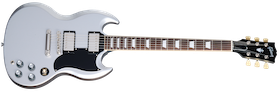 SG Standard '61 Stop Bar Silver Mist