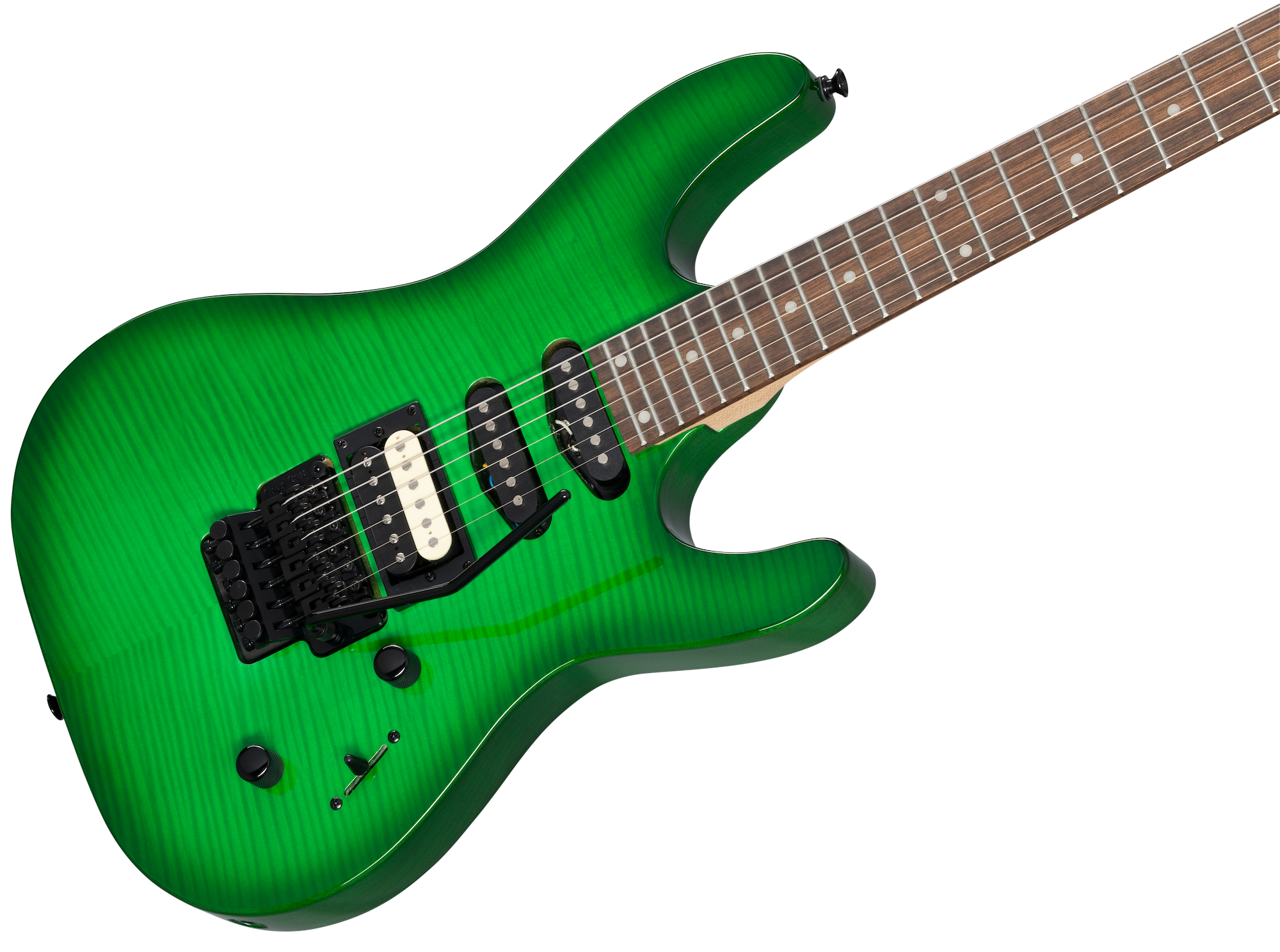 Striker Figured HSS (Floyd Rose Special) Wild Ivy