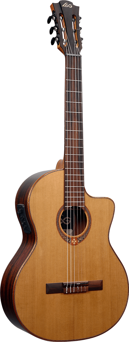 Klassisk gitar Sederlokk cutaway preamp