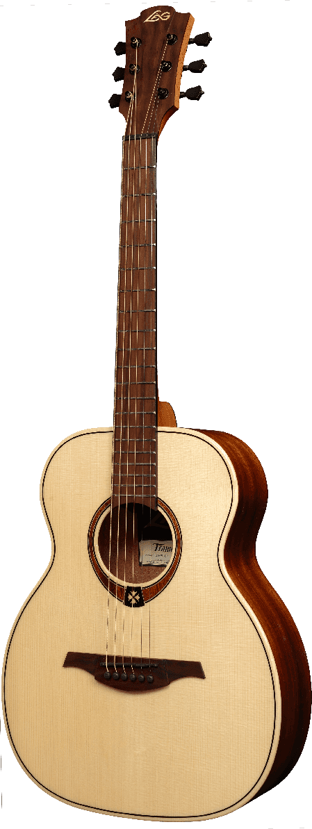 Travel guitar, solid Engelmann spruce top