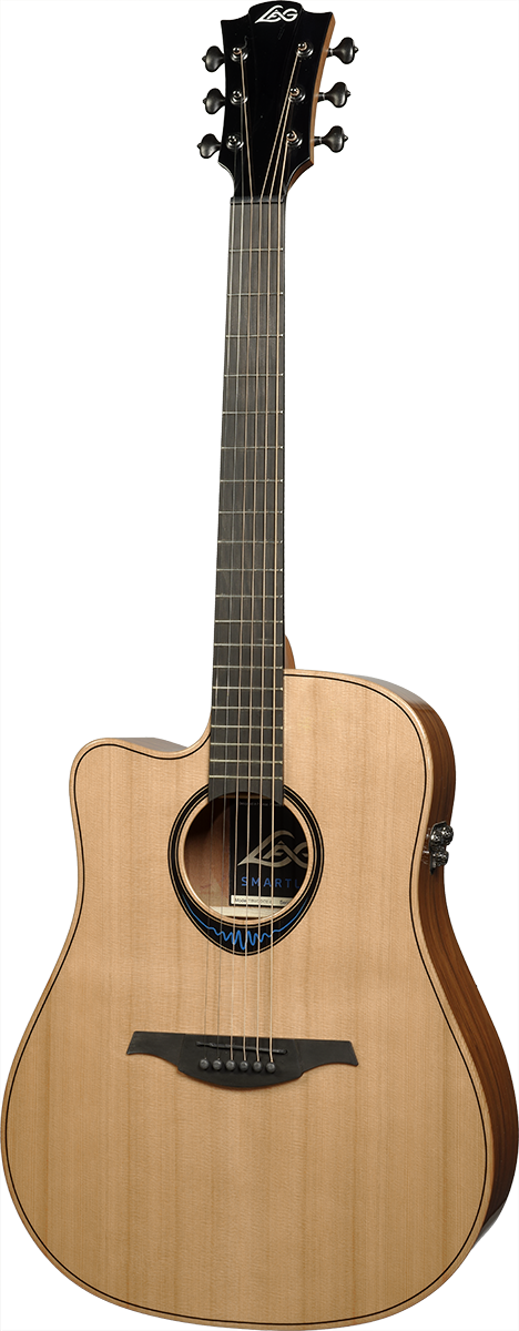 BlueWave 2 Dreadnought Left-Handed Cutaway Acoustic-Electric