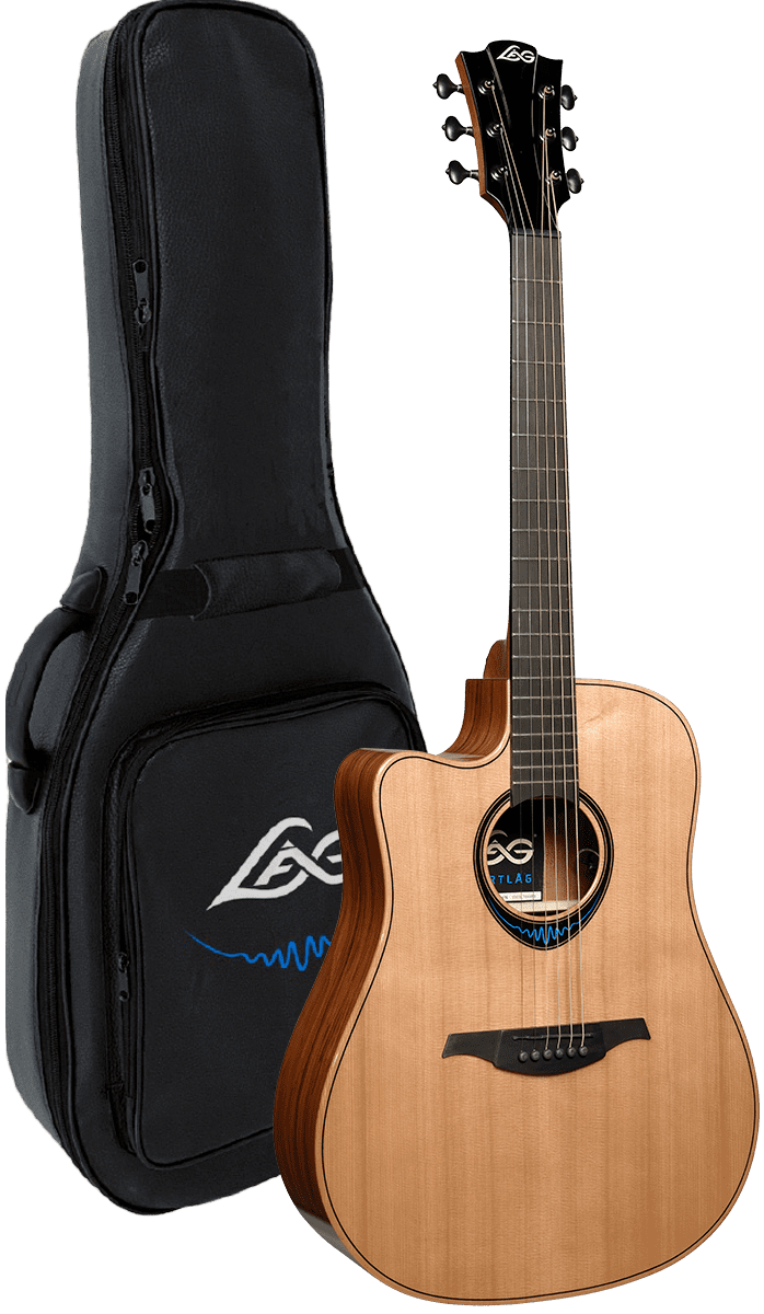 BlueWave 2 Dreadnought Left-Handed Cutaway Acoustic-Electric