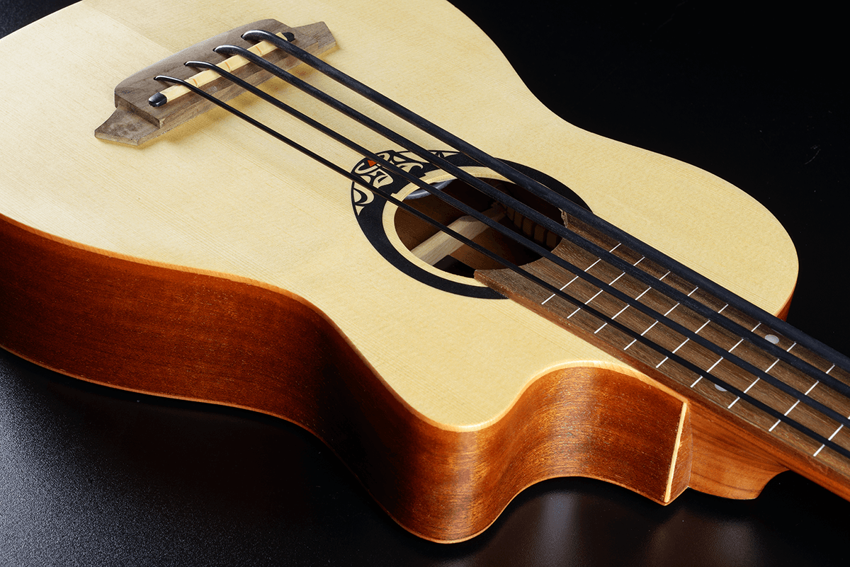 Tiki Bass Fretless Cutaway Electro