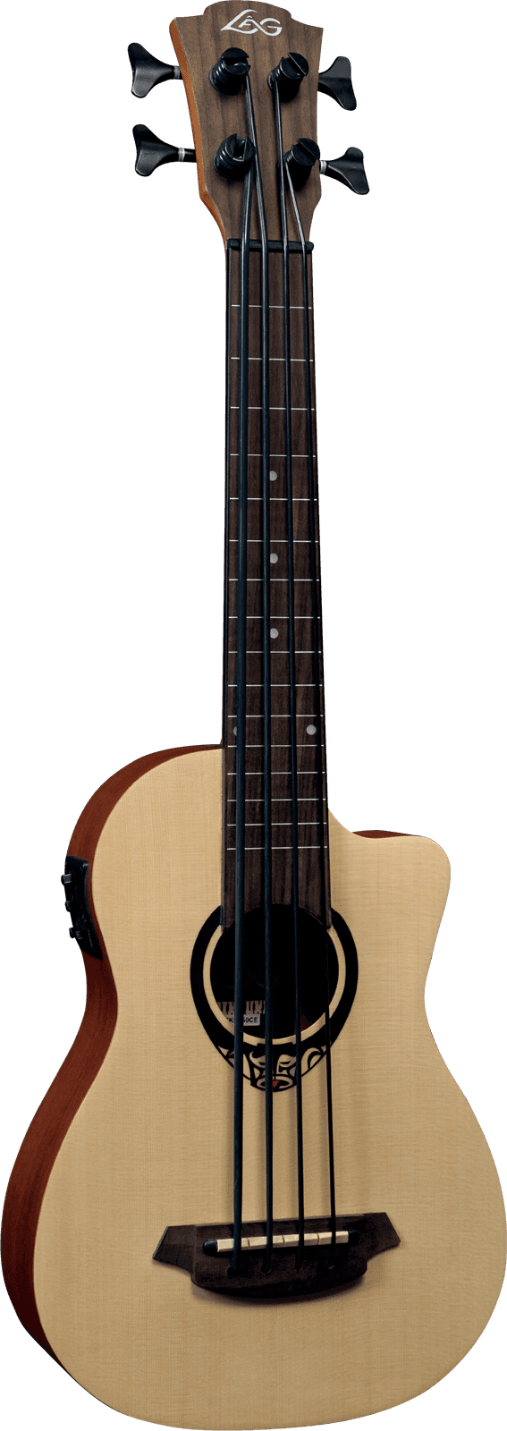 Tiki Bass Fretless Cutaway Electro