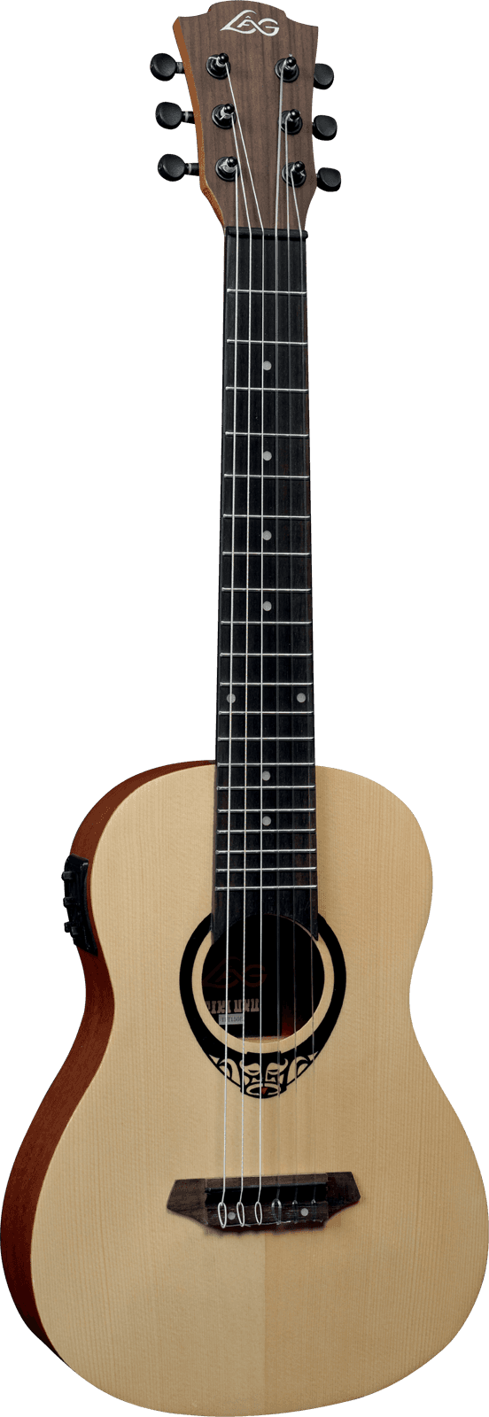 Tiki Uku Mini Gitar med mikrofonsystem