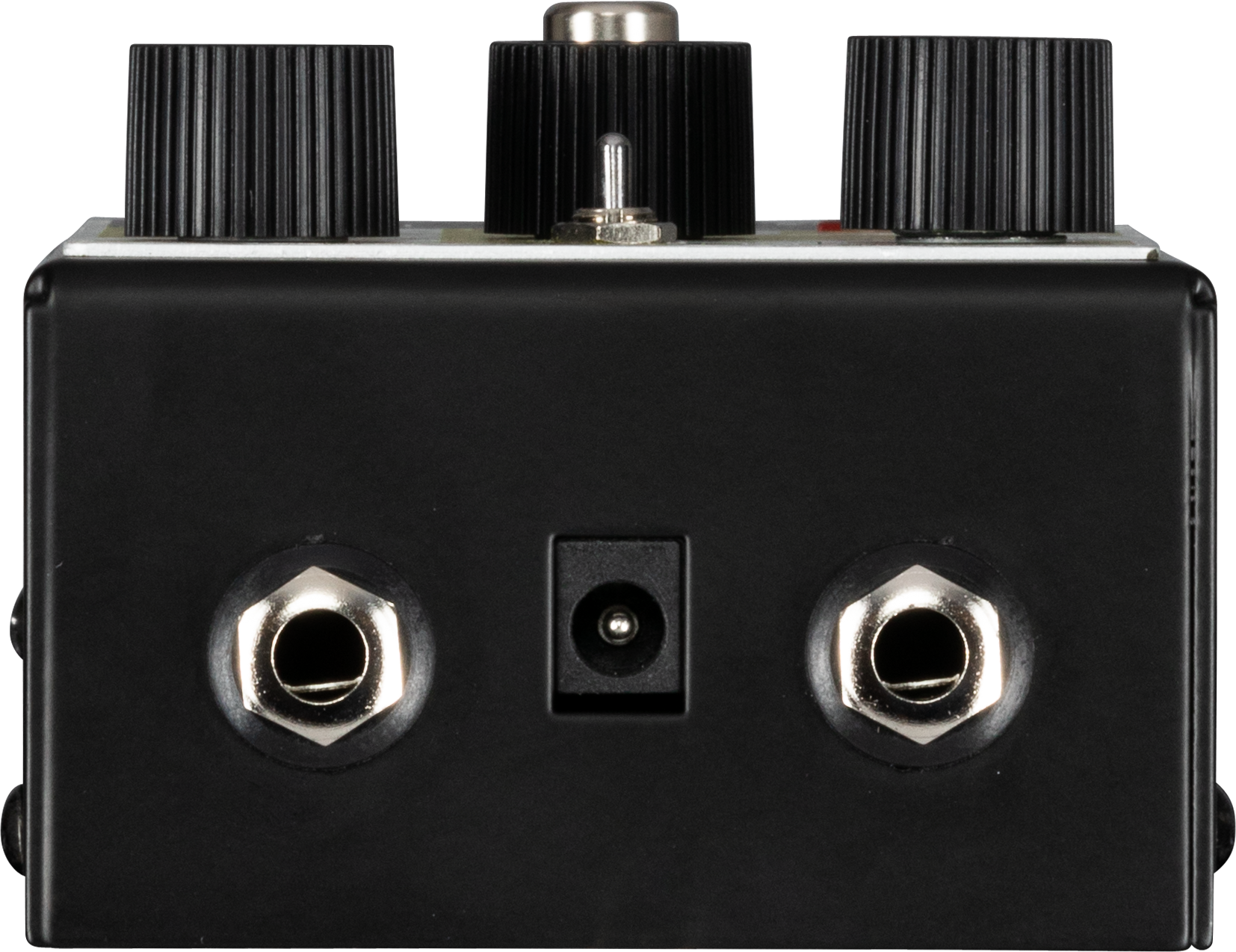 Fuzz pedal with toggle switch for classic och modern
