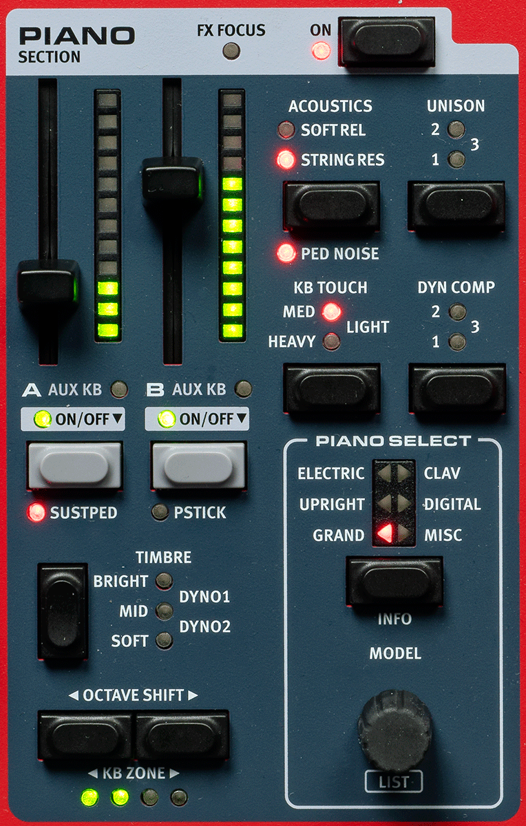 73 fullvektede Triple Sensor tangenter