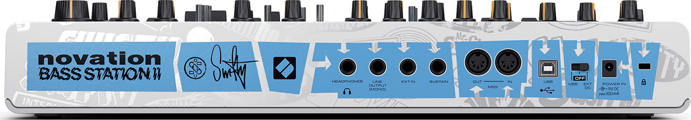25-keys bass synth, Ian “Swifty” Swift edition