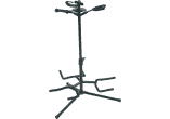 Universal stand for 3 guitars