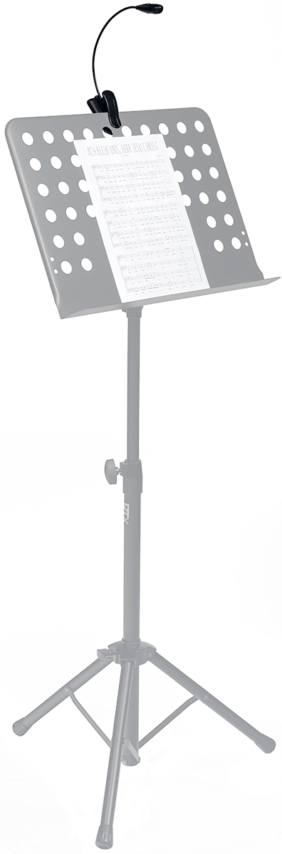 Gooseneck lamp to clip (9 led)