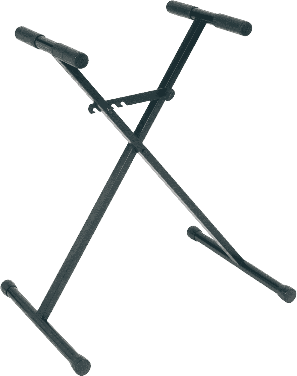 X Compact keyboard stand black